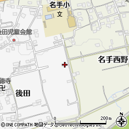 和歌山県紀の川市後田207-1周辺の地図
