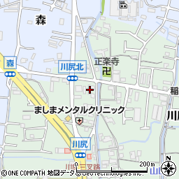 和歌山県岩出市川尻11周辺の地図