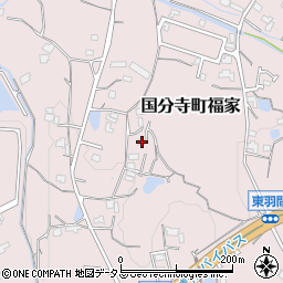 香川県高松市国分寺町福家甲1106周辺の地図