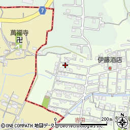 和歌山県岩出市吉田92-11周辺の地図