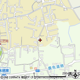 和歌山県岩出市新田広芝45周辺の地図