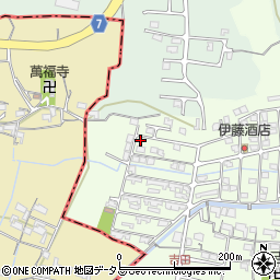 和歌山県岩出市吉田92-10周辺の地図