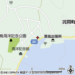 香川県三豊市詫間町粟島1352周辺の地図