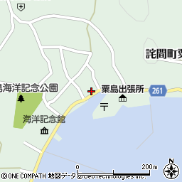 香川県三豊市詫間町粟島1350周辺の地図