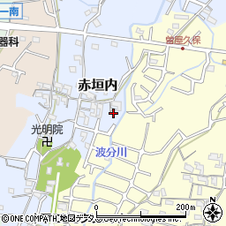 和歌山県岩出市赤垣内67周辺の地図