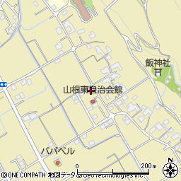 香川県丸亀市飯野町東二128周辺の地図