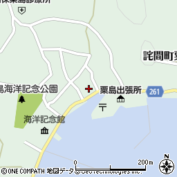 香川県三豊市詫間町粟島1351周辺の地図