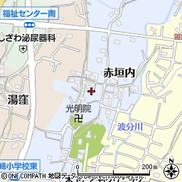 和歌山県岩出市赤垣内79周辺の地図