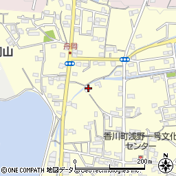 香川県高松市香川町浅野211周辺の地図