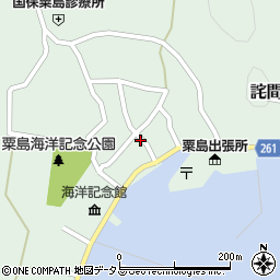 香川県三豊市詫間町粟島1357周辺の地図