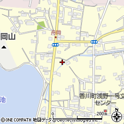 香川県高松市香川町浅野207周辺の地図
