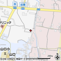 和歌山県和歌山市谷84周辺の地図