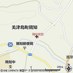 長崎県対馬市美津島町鷄知1272周辺の地図