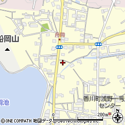 香川県高松市香川町浅野206周辺の地図