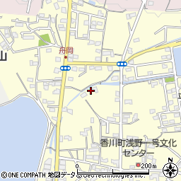 香川県高松市香川町浅野213周辺の地図
