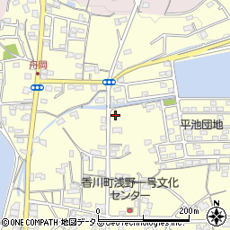 香川県高松市香川町浅野222周辺の地図