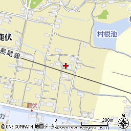 香川県木田郡三木町鹿伏34周辺の地図