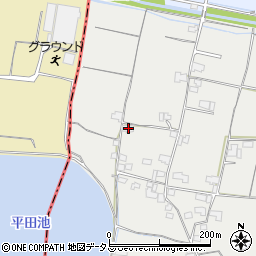 香川県木田郡三木町田中536周辺の地図