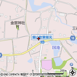 香川県丸亀市飯山町東坂元2484周辺の地図