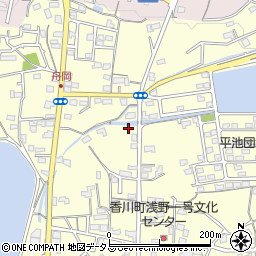 香川県高松市香川町浅野217周辺の地図