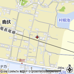 香川県木田郡三木町鹿伏105周辺の地図