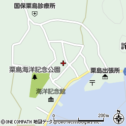 香川県三豊市詫間町粟島1366周辺の地図