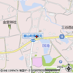 香川県丸亀市飯山町東坂元2703周辺の地図
