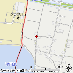 香川県木田郡三木町田中596周辺の地図