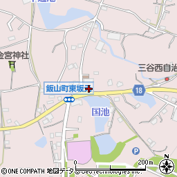 香川県丸亀市飯山町東坂元2788-4周辺の地図