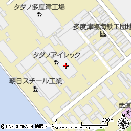 株式会社タダノ多度津工場周辺の地図