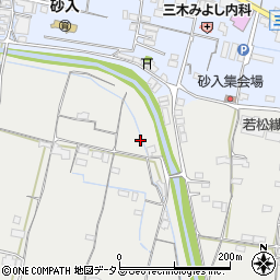 香川県木田郡三木町田中191周辺の地図
