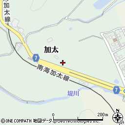 和歌山県和歌山市加太883周辺の地図