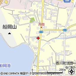香川県高松市香川町浅野190周辺の地図