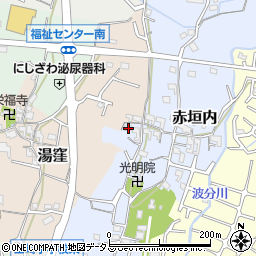 和歌山県岩出市赤垣内84周辺の地図