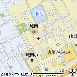香川県丸亀市山北町247周辺の地図
