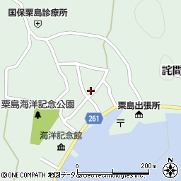 香川県三豊市詫間町粟島1340周辺の地図