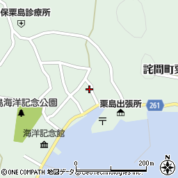 香川県三豊市詫間町粟島1347周辺の地図