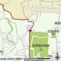 和歌山県紀の川市東国分705周辺の地図