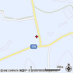 愛媛県越智郡上島町岩城4335周辺の地図