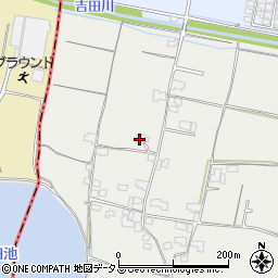 香川県木田郡三木町田中542周辺の地図