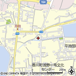 香川県高松市香川町浅野133周辺の地図