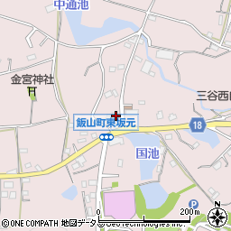 香川県丸亀市飯山町東坂元2702-7周辺の地図