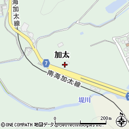 和歌山県和歌山市加太881周辺の地図