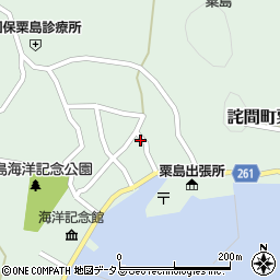 香川県三豊市詫間町粟島1345周辺の地図