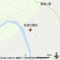 佐波川関水周辺の地図