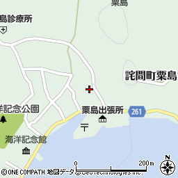 香川県三豊市詫間町粟島857周辺の地図