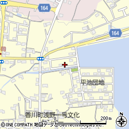 香川県高松市香川町浅野348-35周辺の地図
