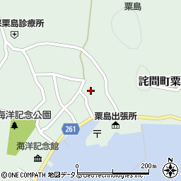 香川県三豊市詫間町粟島865-1周辺の地図