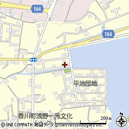 香川県高松市香川町浅野348-37周辺の地図