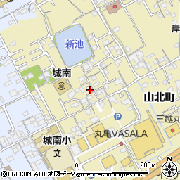 香川県丸亀市山北町240周辺の地図